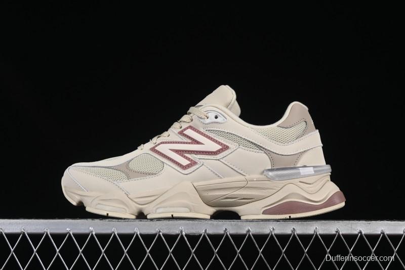 Joe Freshgoods x New Balance 9060 Retro Running Sneakers with ABZORB Cushioning - U9060ZGC