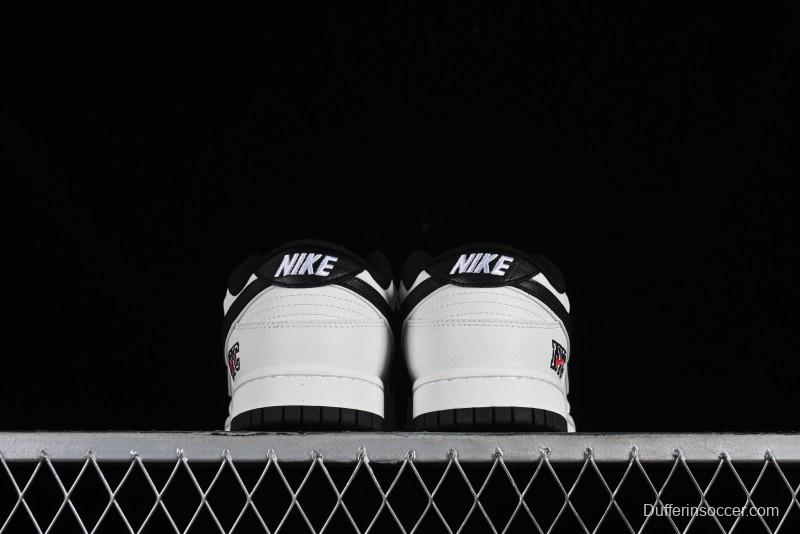 Nike SB Dunk Low NYC Collaboration Black Beige Low-Top Casual Skateboarding Shoes - NC2103-301