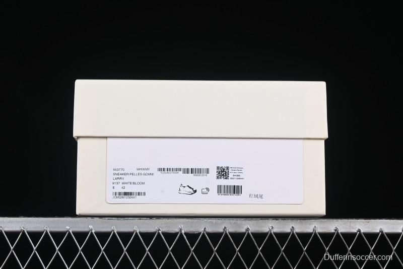 Alexander McQueen Oversized Sneakers with Red Suede Heel Detail - D.E5