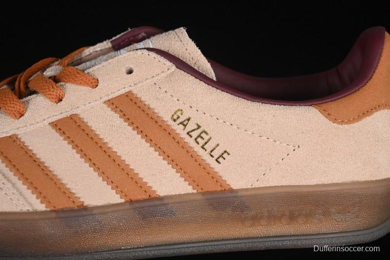 Adidas Originals Gazelle Indoor JH5412 Retro Casual Slip-Resistant Wear-Resistant Low-Top Sneakers