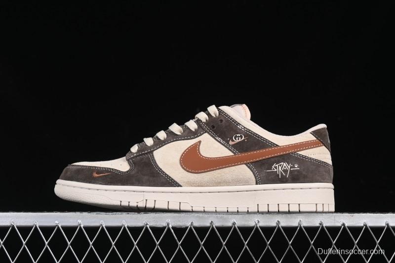 Nike SB Dunk Low Stray Rats Collaboration Anniversary High-End Custom Casual Sneakers - DJ2024-082