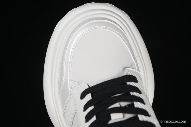 SMFK FUTURE RIPPLE Low-Top Fashion Sports Casual Shoes in White - AJD4