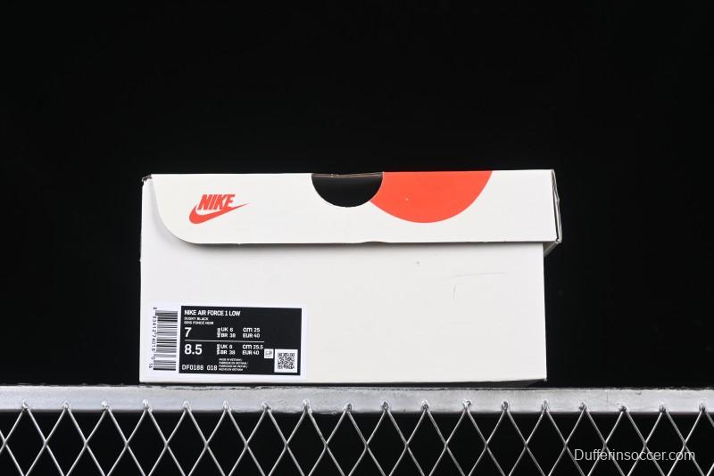 Nike Air Force 1 '07 Low UN Collaboration - Shadow Grey Pigskin Sneakers DF0188-018