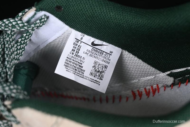 Nike Air Force 1 '07 Low The North Face Collaboration Green Snake Scale Casual Sneakers - DM6688-015