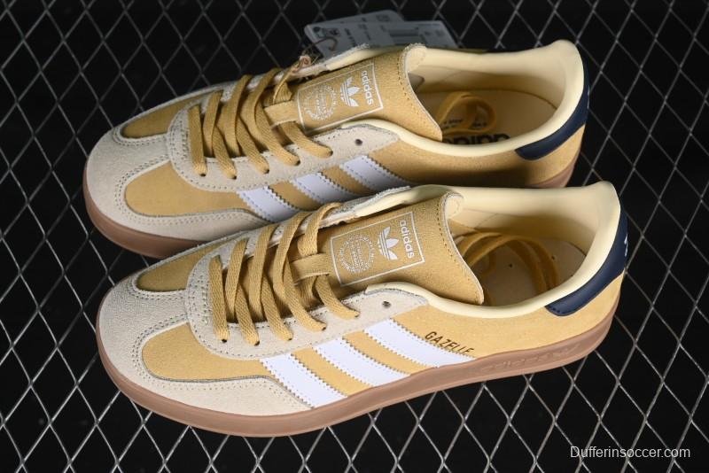 Adidas Originals Gazelle Indoor JI3523 Retro Casual Slip-Resistant Wear-Resistant Low-Top Sneakers - JI3523