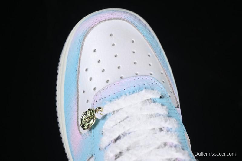 Nike Air Force 1 '07 Low YunYuJian CNY Year of the Snake Limited Edition Casual Sneakers - DX2678-222