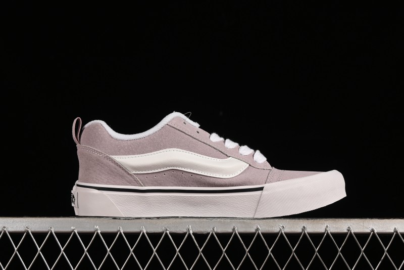 Vans Classics Knu Skool Retro Chunky Tongue Sneakers with Enlarged Toe and Breathable Mesh - VN000CRP0L08
