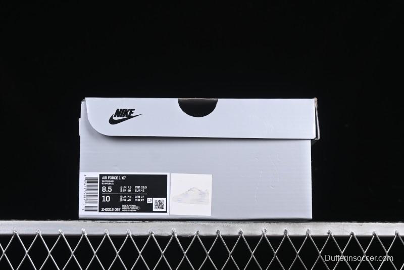 Nike Air Force 1 '07 Low Snow Tie-Dye Casual Sneakers with Lace-Up Closure - ZH0316-057
