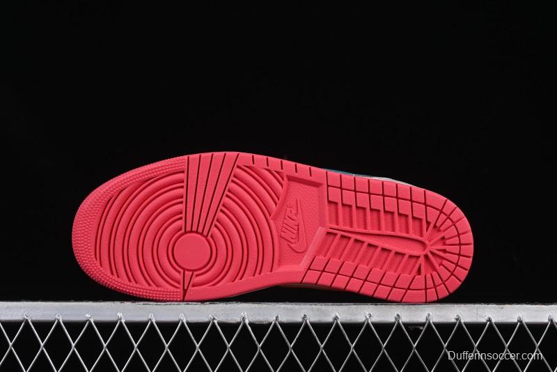 Nike Air Jordan 1 Low AJ1 Mismatch Colorway Low-Top Casual Sneakers - HV4511-133