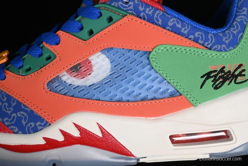 Nike Air Jordan 5 Low Doernbecher Retro Basketball Shoes - DR6287-486