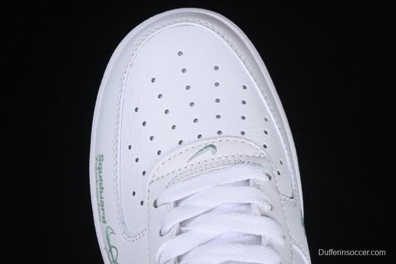 Nike Air Force 1'07 Low "Octopus Brother" SpongeBob Comic Series Squidward Middle East Casual Sneakers - FB8971-060