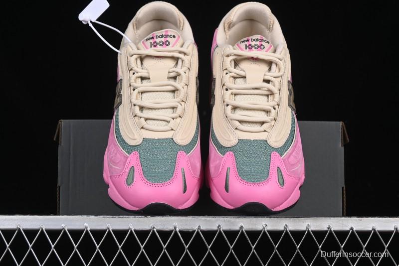 New Balance 1000 Series Retro Dad Style Low-Top Casual Running Shoes - M1000MC