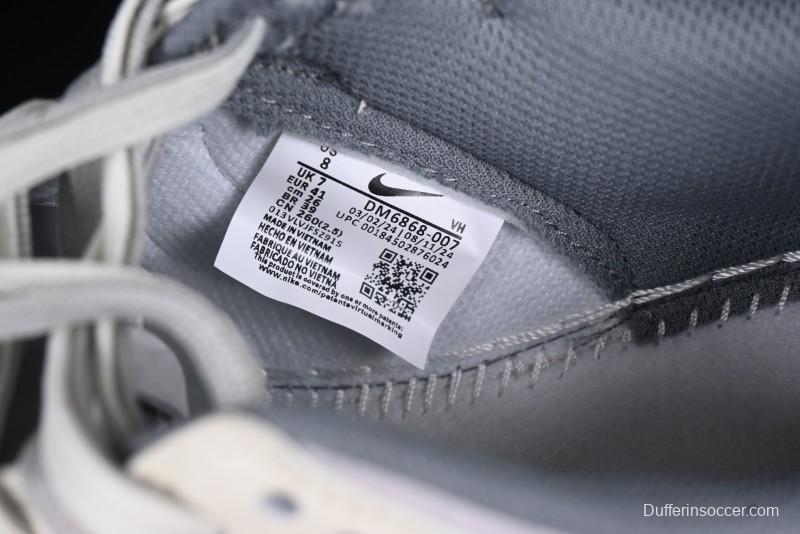 Nike SB Dunk Low The North Face Year of the Snake Light Grey Hook Anniversary Custom Low-Top Casual Skate Shoes - DM6868-007