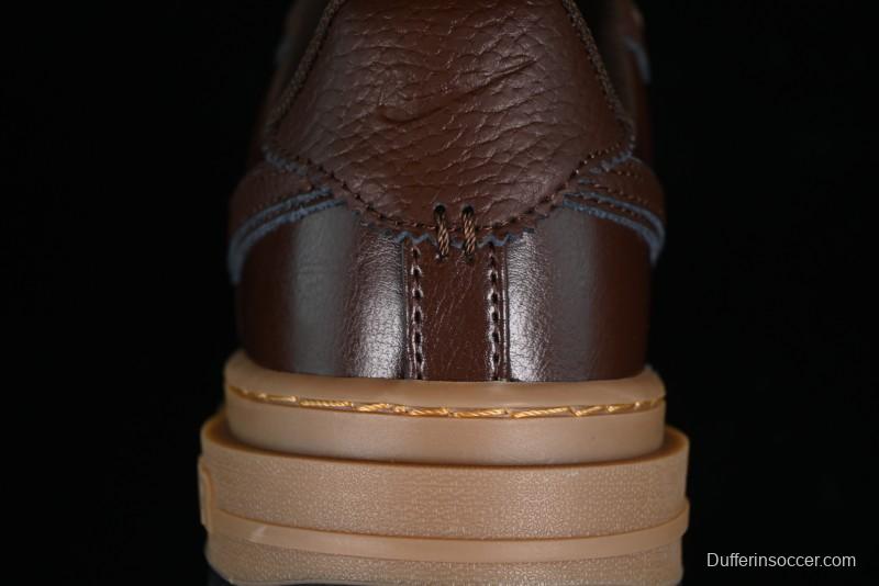 Nike Air Force 1 Low Luxe Casual Sneakers with Thick Sole and Waterproof Design - DM2451-200