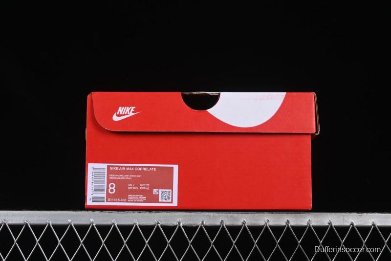 Nike Air Max Correlate Retro Running Shoes with Air Cushion - 511416-400