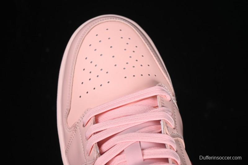 Nike Air Jordan 1 Low AJ1 Valentine's Day Jelly Pink Low-Top Lifestyle Basketball Shoes - HF3174-600