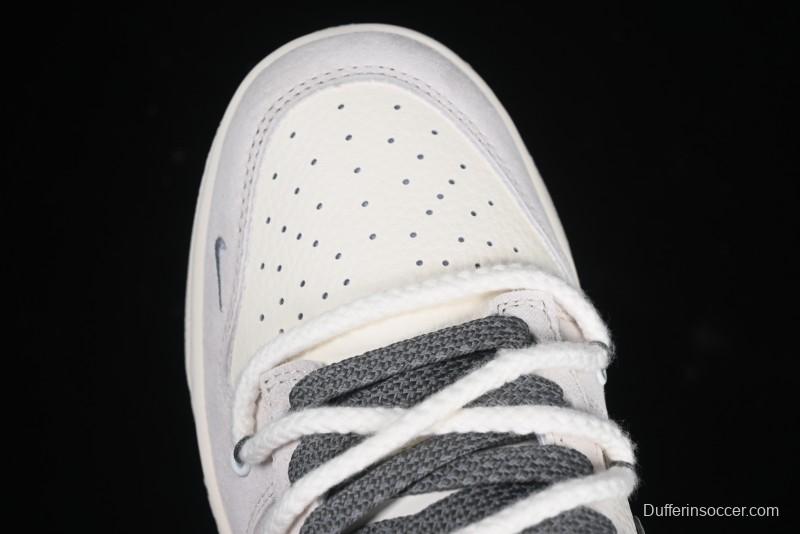 Nike SB Dunk Low Carhartt x Supreme Collaboration Anniversary Edition Customized Low-Top Casual Skate Shoes - YX5066-239