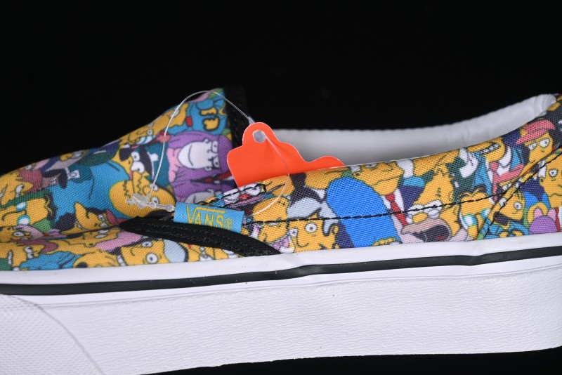 Vans Slip-on Pro Simpson Family All Over Print Low Top Skate Shoes - VN0A3WMD1TJ