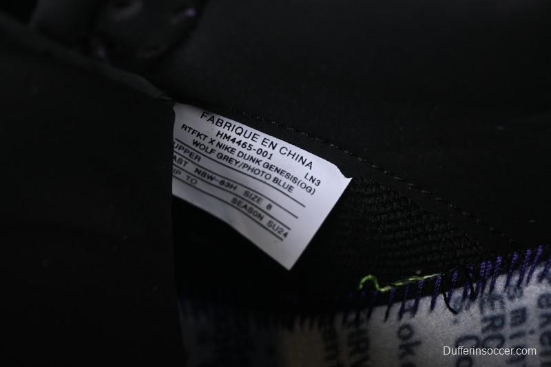 Nike Rtfkt Studios x Nk Dunk Genesis Low OG Ghost Metaverse Series Casual Skate Shoes - HM4465-001