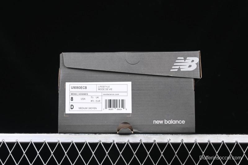 New Balance 9060 Retro Casual Running Shoes with ABZORB Cushioning - U9060ECB