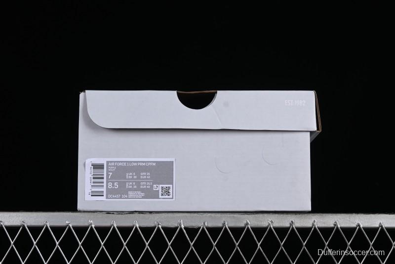 Nike Air Force 1 Low '07 CPFM Sunshine Collaboration Casual Sneakers - DC4457-104