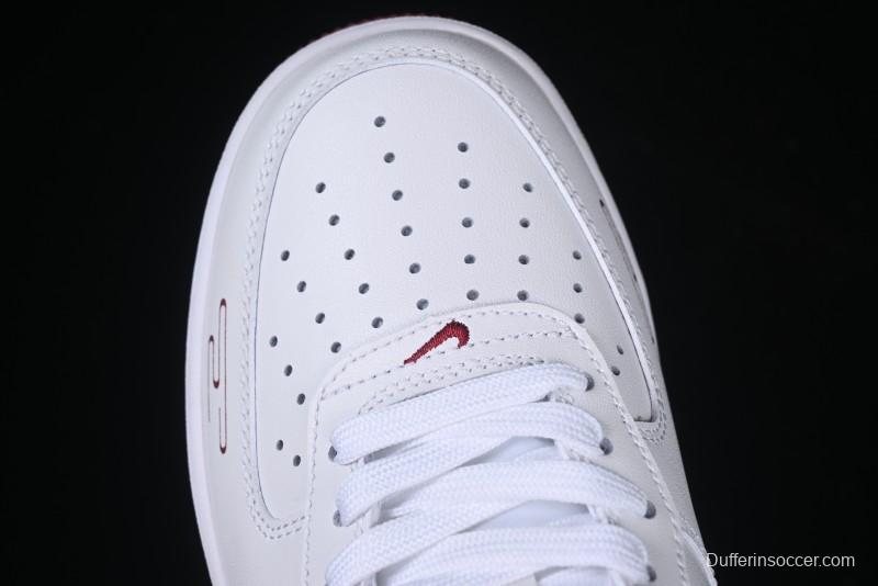 Nike Air Force 1 '07 Low "Nezha" 2D Hand-Painted Doodle Casual Sneakers with Full-Length Air Cushion - FV5988-105