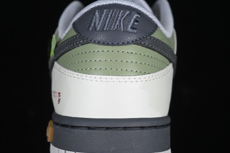 Nike Dunk Retro Low Grey Fog Panda Prank Mountain Theme Casual Sneakers - DD1391-103