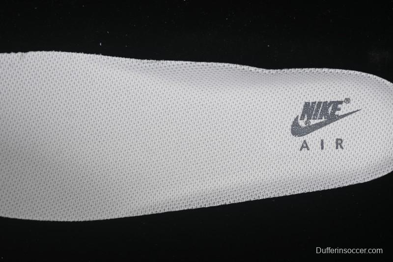 Nike Air Force 1 '07 Low Violent Bear Collaboration Grey Embroidered Swoosh Low-Top Casual Sneakers - KK1988-047