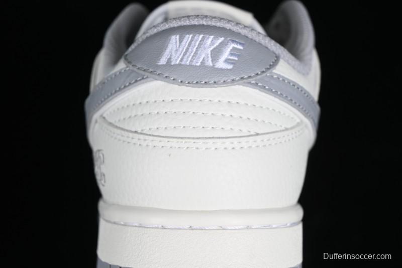 Nike SB Dunk Low NYC Collaboration Light Gray Low-Top Casual Skate Shoes - NC2103-302