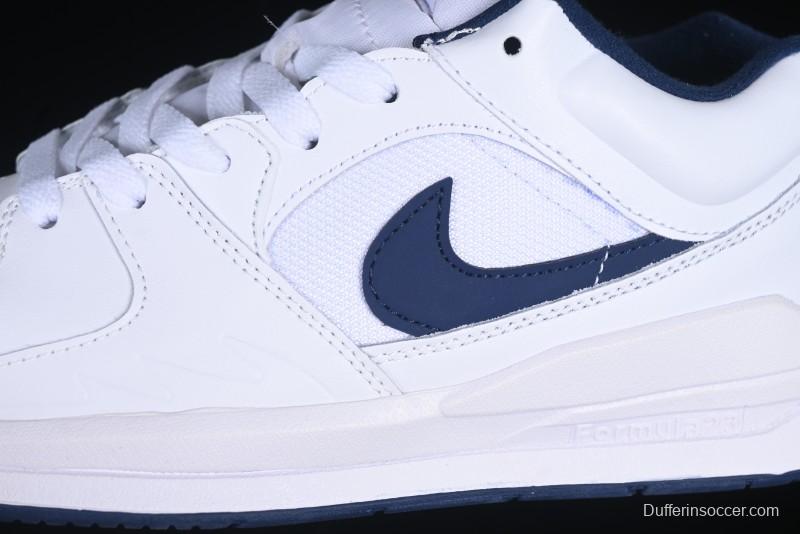 Nike Air Jordan Stadium 90 AJ Casual Sneakers with Midfoot Mesh Panels and Shark Tooth Design - HJ4406-100