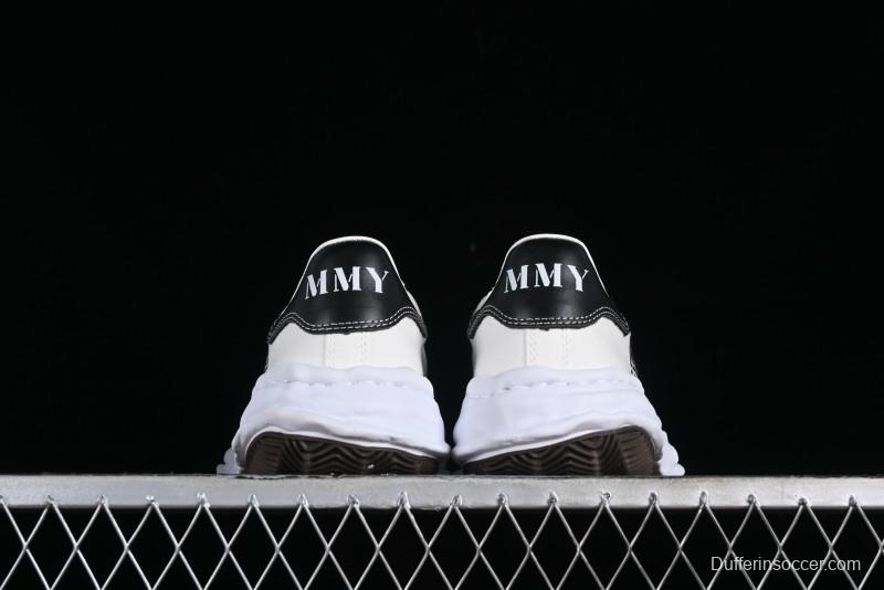 Wayne MMY Original Sole Leather Low Sneaker with Deconstructed Ice Cream Sole - W.E5