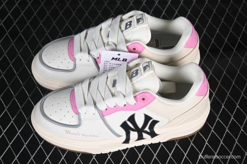 New York Yankees MLB Chunky Liner Custom Platform Sneakers - 3ASXCA12N50IVS