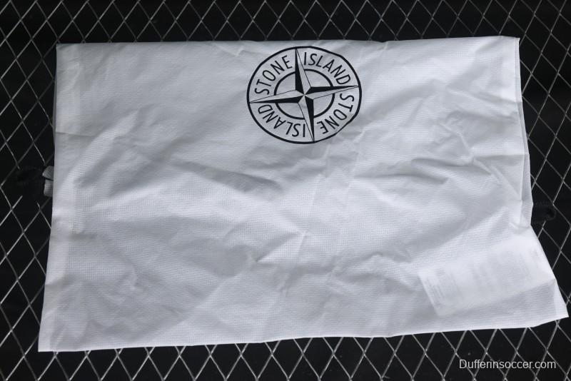 Stone Island Grime Panelled Low-Top Lifestyle Sneakers in Dark Brown - 79FWS0303