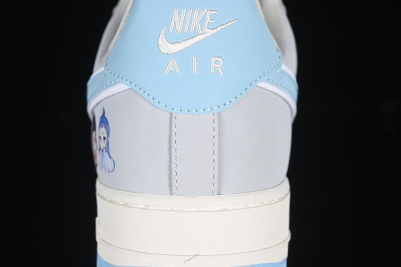 Nike Air Force 1'07 Low Nezha Collaboration Magic Ball Spirit Pearl Casual Sneakers - DF0188-047