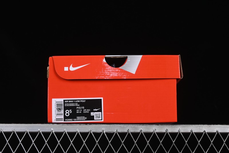 Nike Air Max 1 Retro Running Shoes with Half-Sole Air Cushion - HQ5882-100