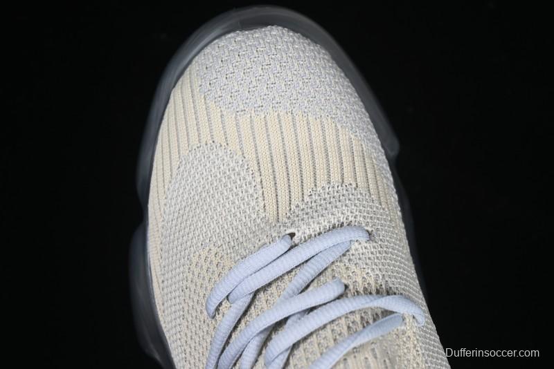 Grounds Big Bubble High Platform Sneakers Transparent Blue - AJE5