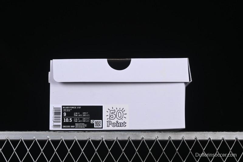 Nike Air Force 1 MVP "Rock Plan" Custom Edition - Black & White