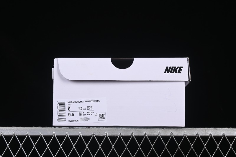 Nike Zoom VaporFly Next 3% Prototype Super Marathon Running Shoes with Dual Air Zoom and ZoomX Foam - HV6350-001