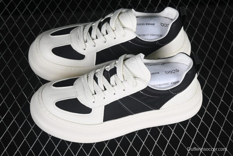 Ecco Street ACE Series Comfortable & Durable Flat Casual Sneakers - 63810001001