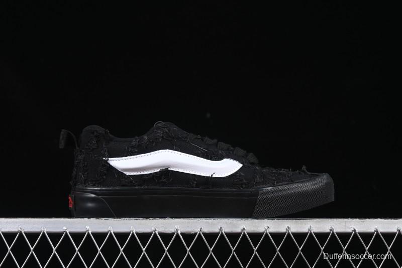 Vans Vault OG Era LX "Distressed Black" Premium Skate Sneakers