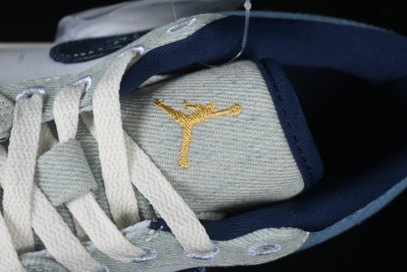 Nike Air Jordan 1 Low "Canadian Tuxedo" Basketball Shoes - IH0648-141