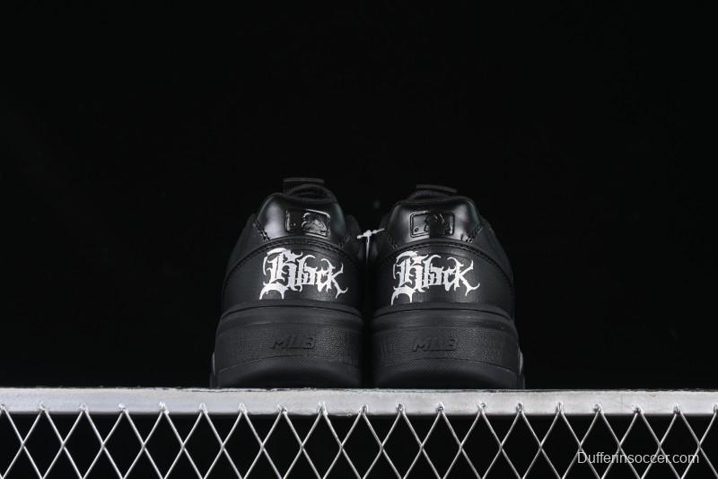 New York Yankees MLB Chunky Liner Custom Platform Casual Sneakers - 3ASXCA12N50WHS