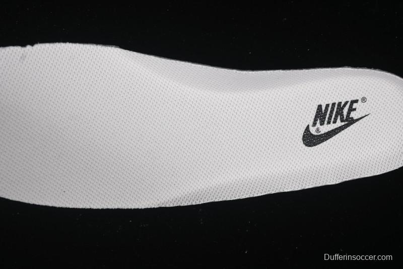 Nike Air Force 1 '07 Low Supreme Collaboration Beige Black Spliced Casual Sneakers with Strap - HH7518-056