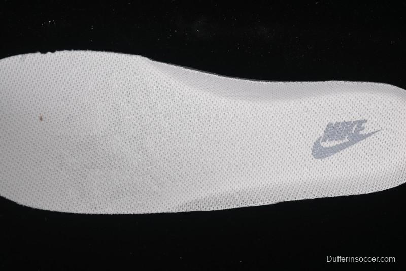 Nike Air Force 1 '07 Low Stussy Collaboration Grey Base Black Swoosh Casual Sneakers - XZ6188-761