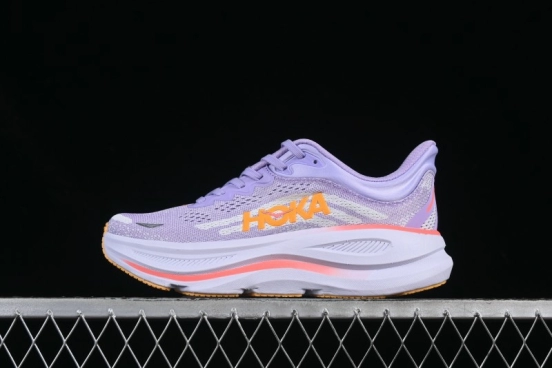 HOKA ONE ONE Bondi 9 Knit Lightweight Casual Running Shoes - 1162012 AGH