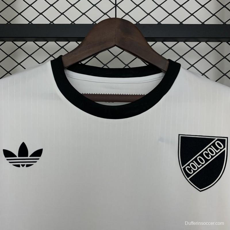 25/26 Colo Colo 100th Anniversary White