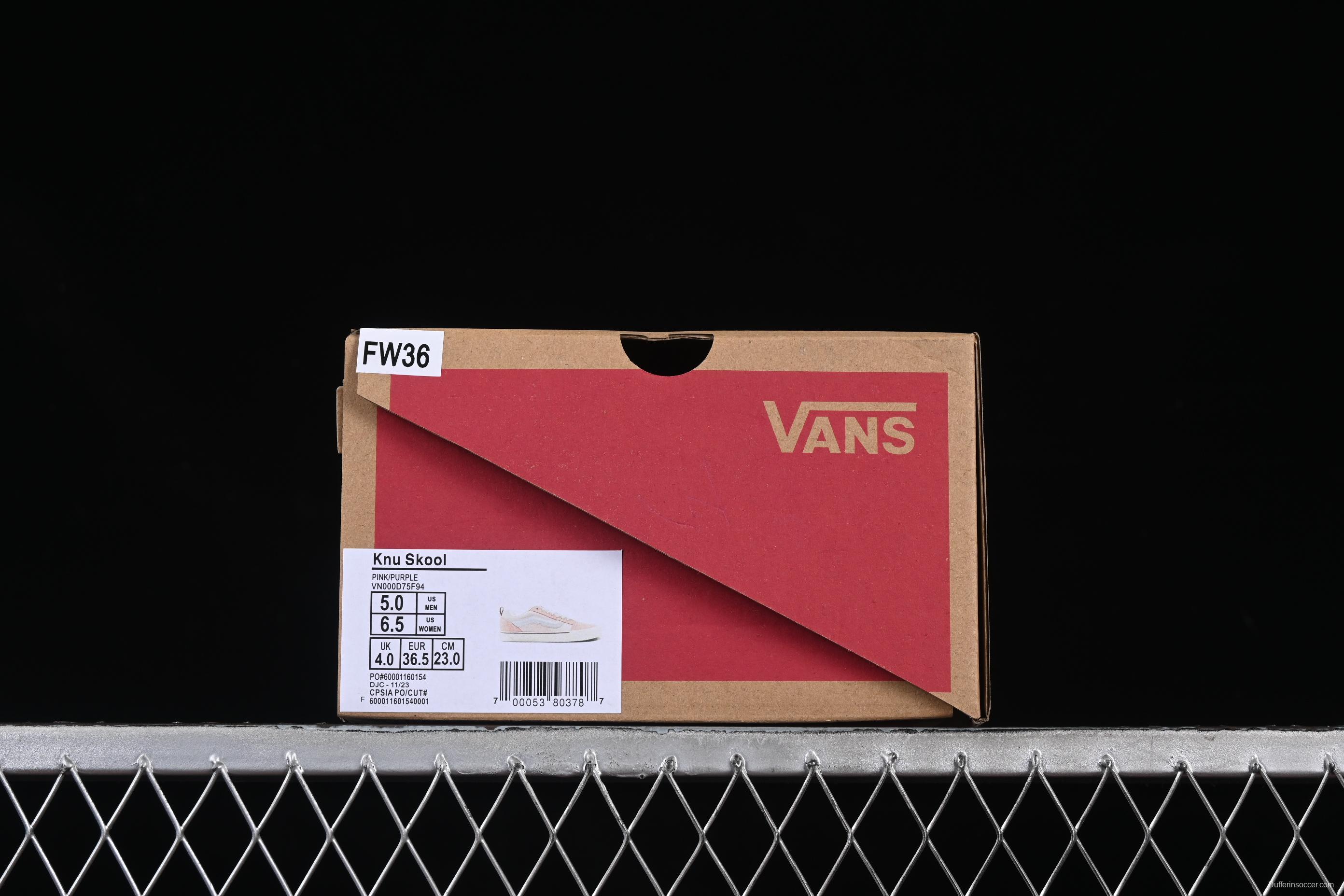 Vans Knu Skool Low-Top Retro Chunky Sneakers - VN000D75F94