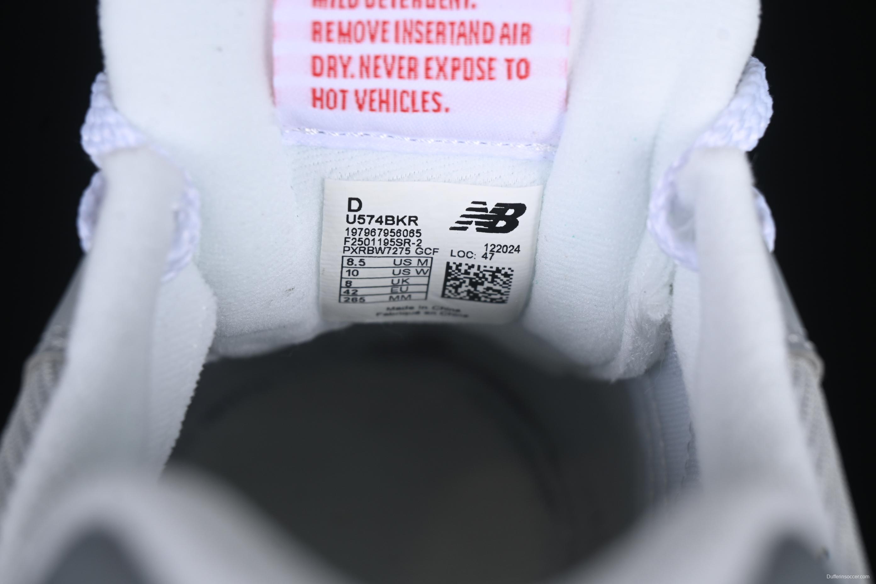 New Balance 574 Series Retro Casual Running Shoes - U574BKR