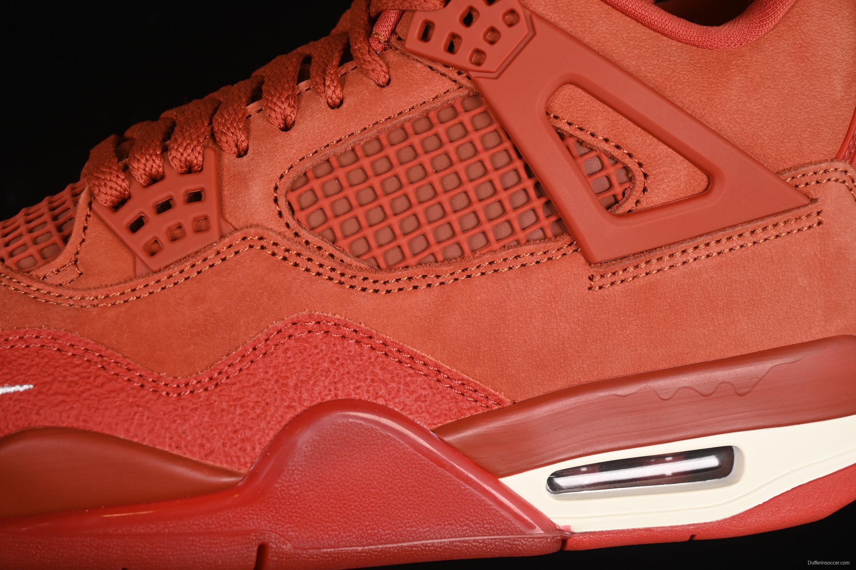 Nike Air Jordan 4 Retro Nigel Sylvester OG "Brick By Brick" Sneakers - DR5415-100