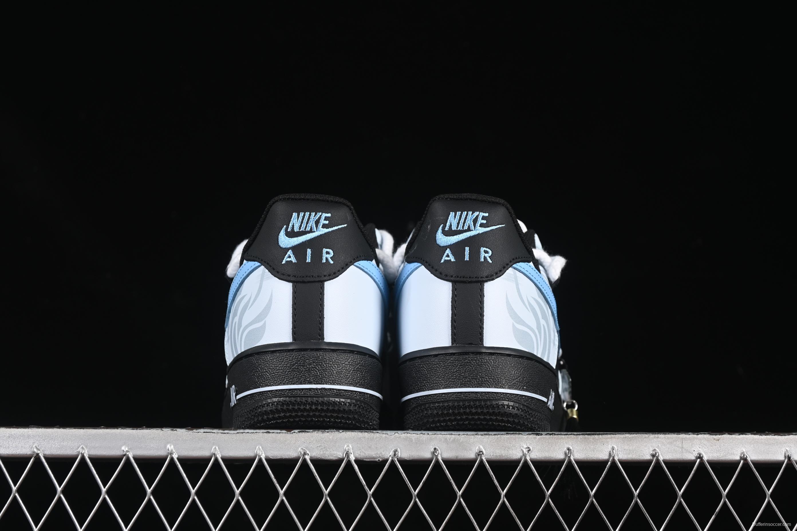 Nike Air Force 1 '07 Low Snake Print Casual Sneakers with Custom Leather - ZH0316-065